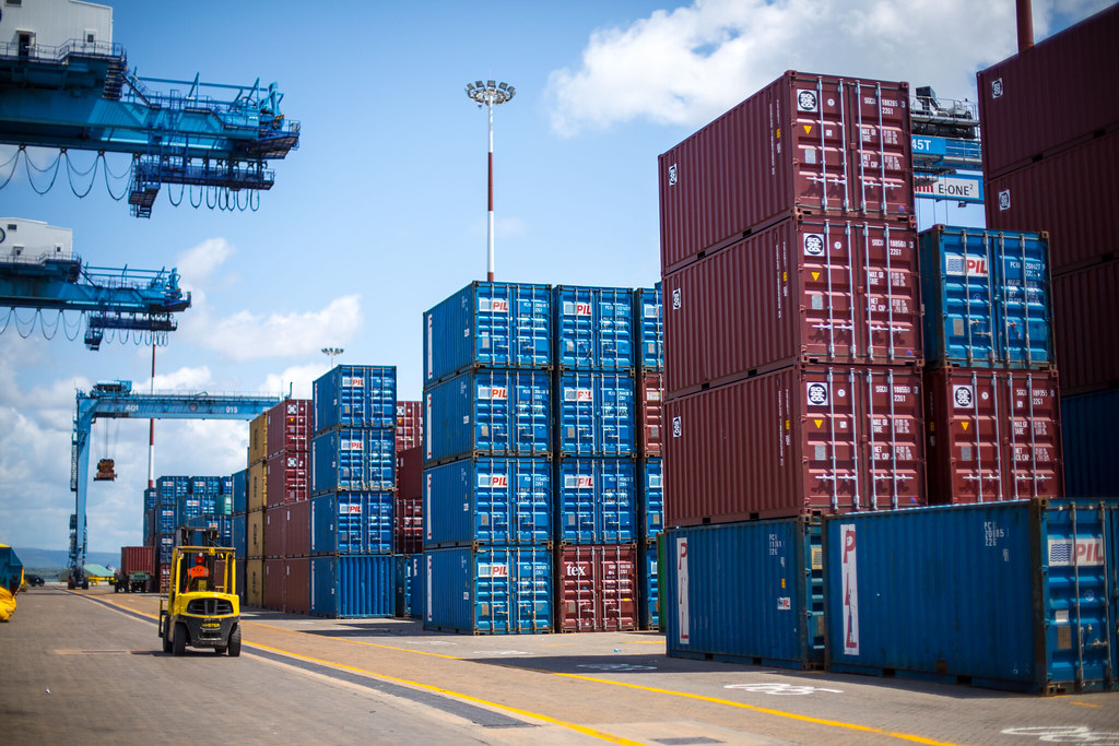 Mombasa port and logistics corridor, East Africa